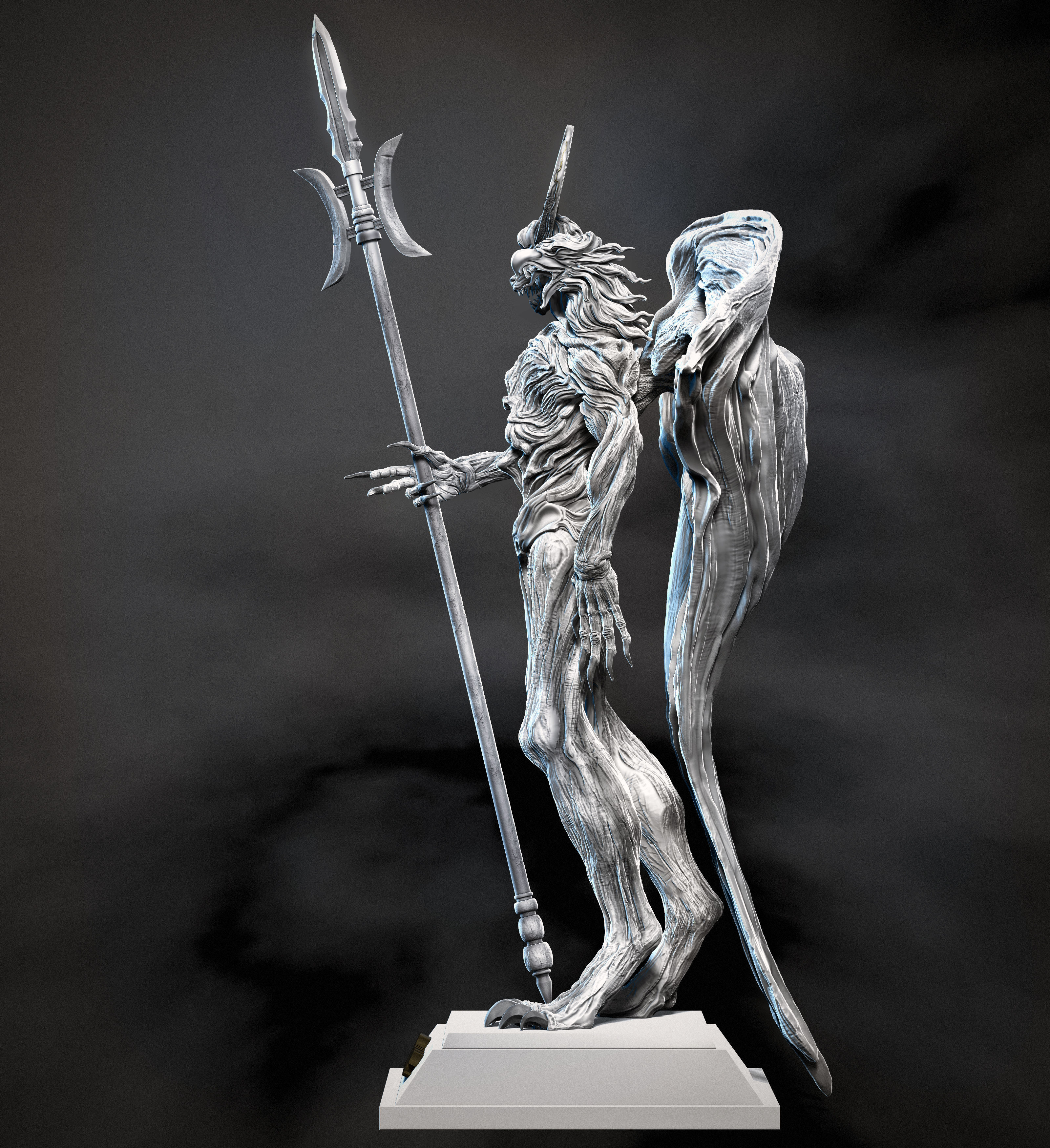 Bune demon 3D print model_5