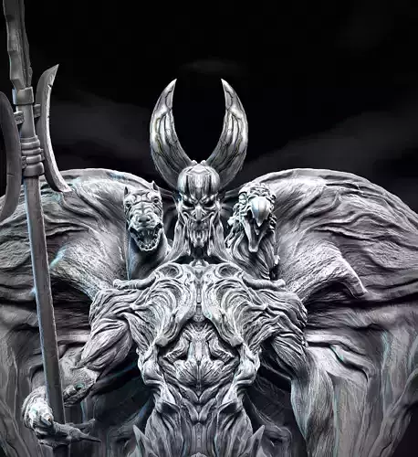 Bune demon 3D print model