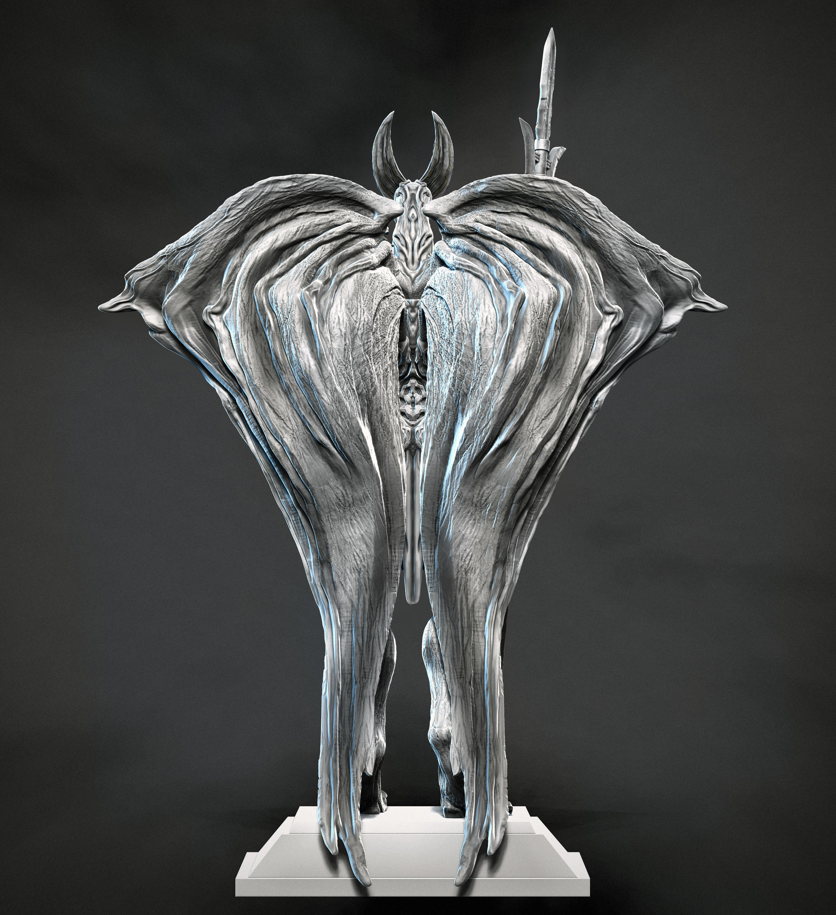Bune demon 3D print model_8