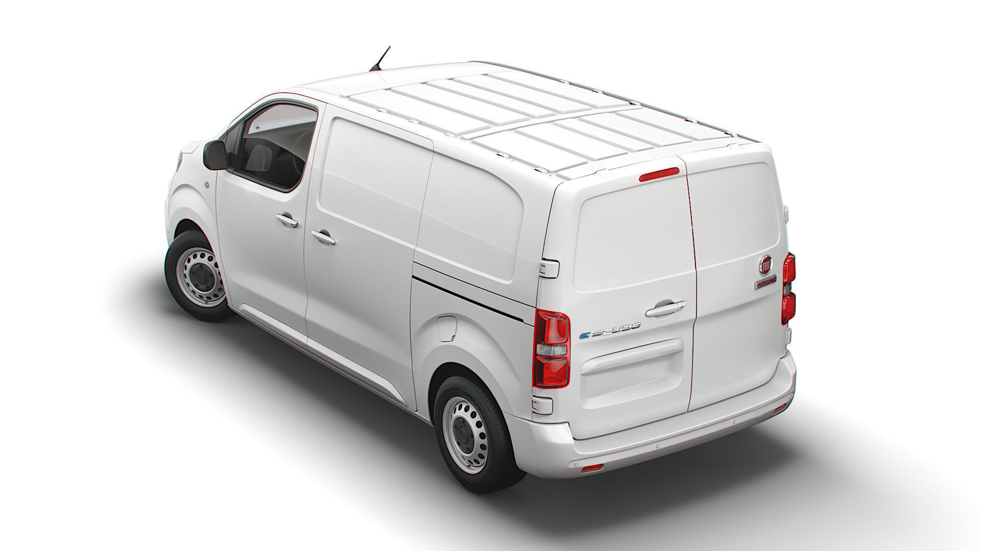 Fiat E Scudo L2 2022 3D model_2