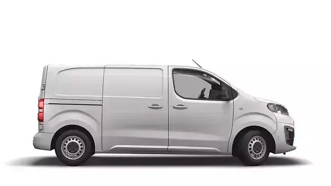 Fiat E Scudo L2 2022 3D model