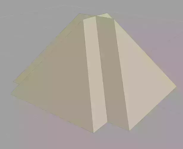 Extruded pyramid 2