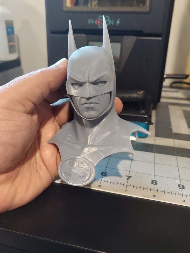 BATMAN 1989 BUST 3D print model_2