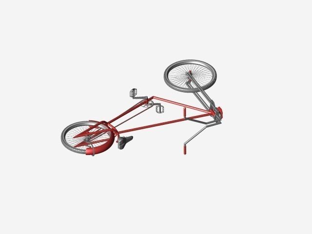 Chopper Bicycle Free 3D model_8