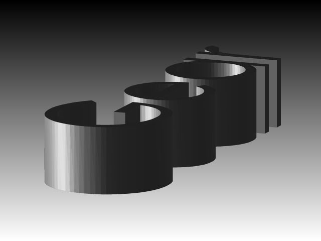 The Golden Gear Trophy 2012 Free 3D model_5