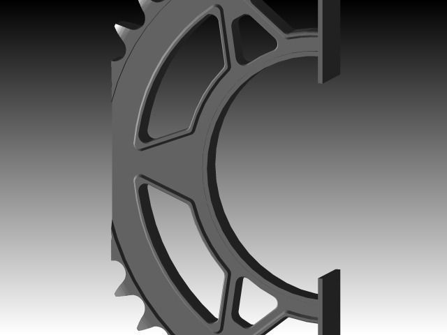 The Golden Gear Trophy 2012 Free 3D model_7