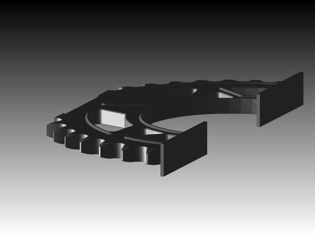 The Golden Gear Trophy 2012 Free 3D model_6