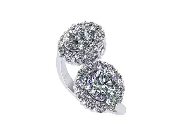 Double Diamond Ring 