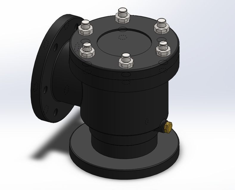Non Return Valve Free 3D model