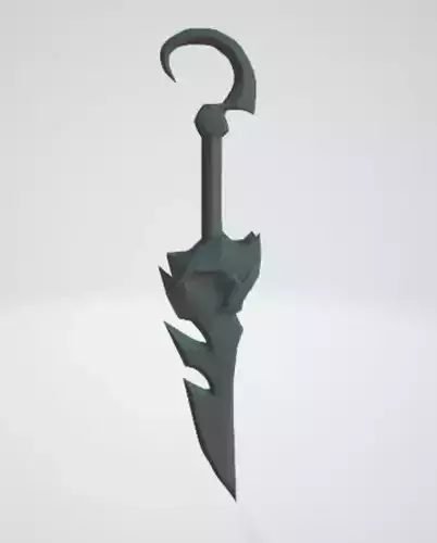 Pyke Dagger - League of Legends  3D print model