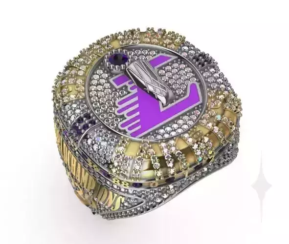 Los Angeles Lakers 2020 NBA  Ring 3D print