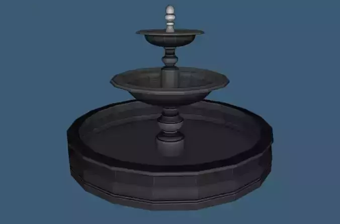 Polygon fountain