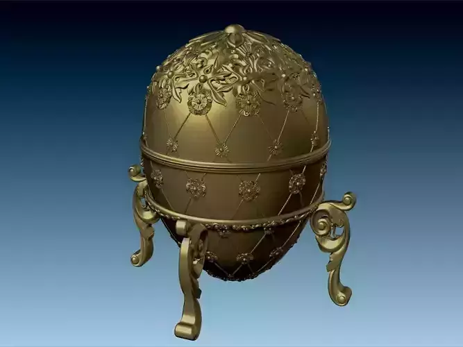 Faberge Egg 3d Printable 3D print model