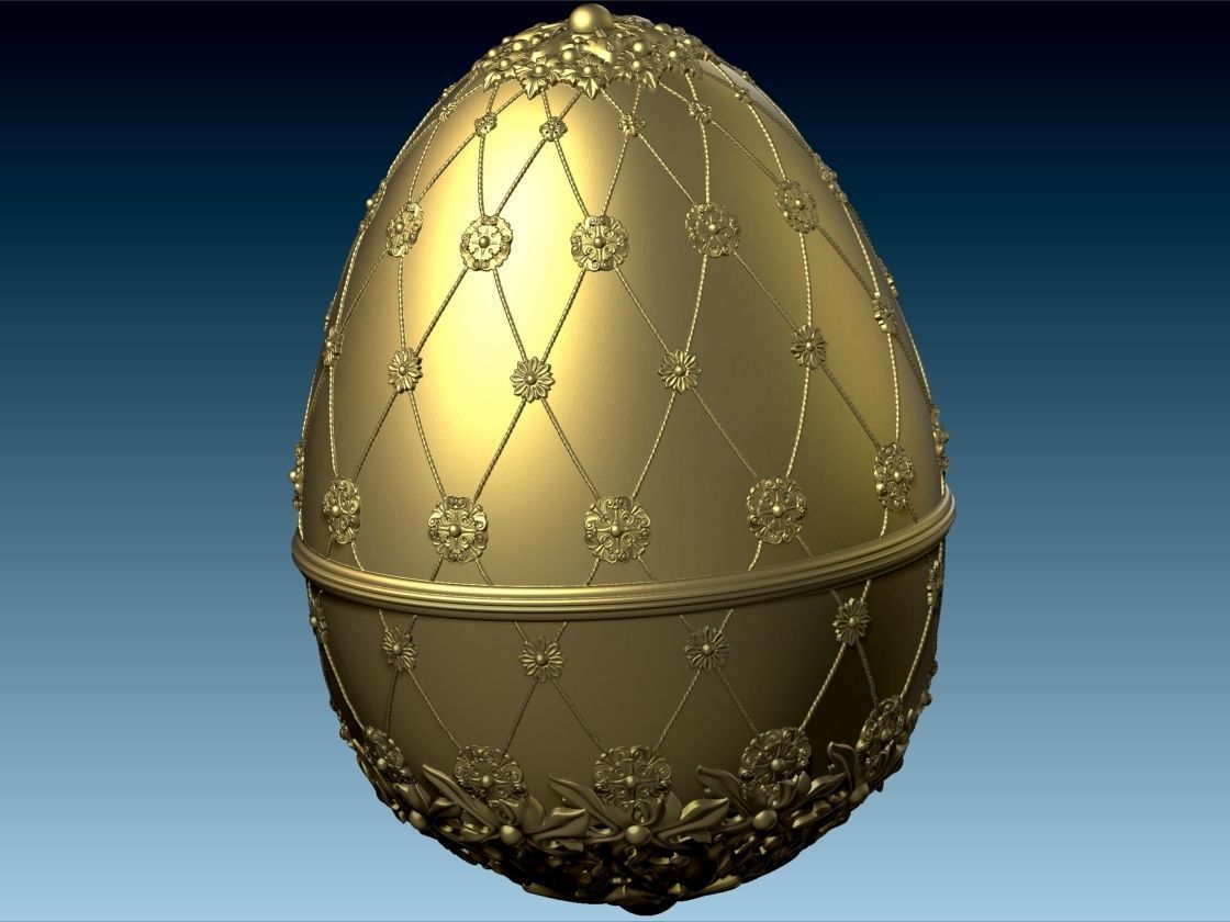 Faberge Egg 3d Printable 3D print model_3