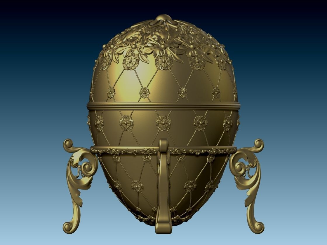 Faberge Egg 3d Printable 3D print model_2
