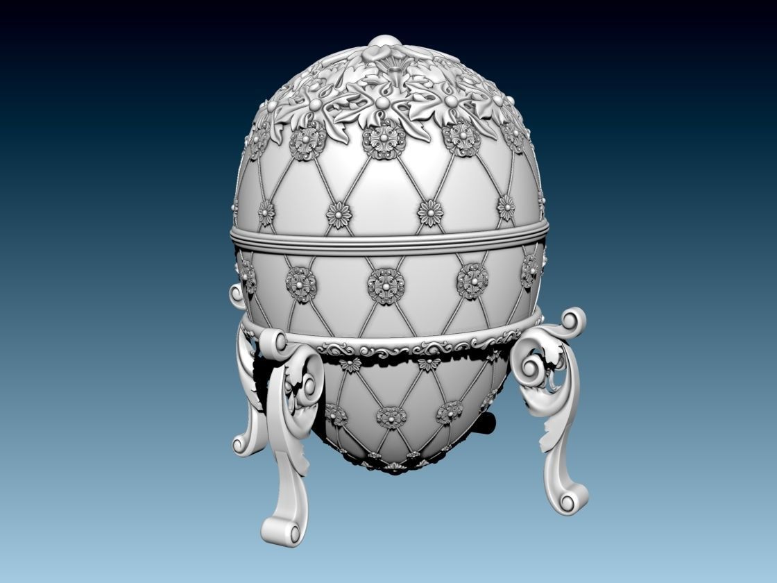 Faberge Egg 3d Printable 3D print model_1
