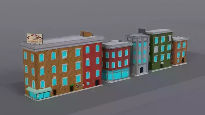 Stilized Buildings