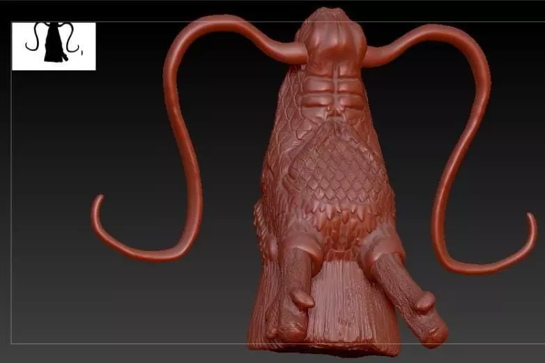 Cabeza shenlong dragon ball modelo 3d 3D print model_0