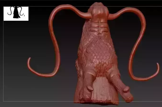 Cabeza shenlong dragon ball modelo 3d