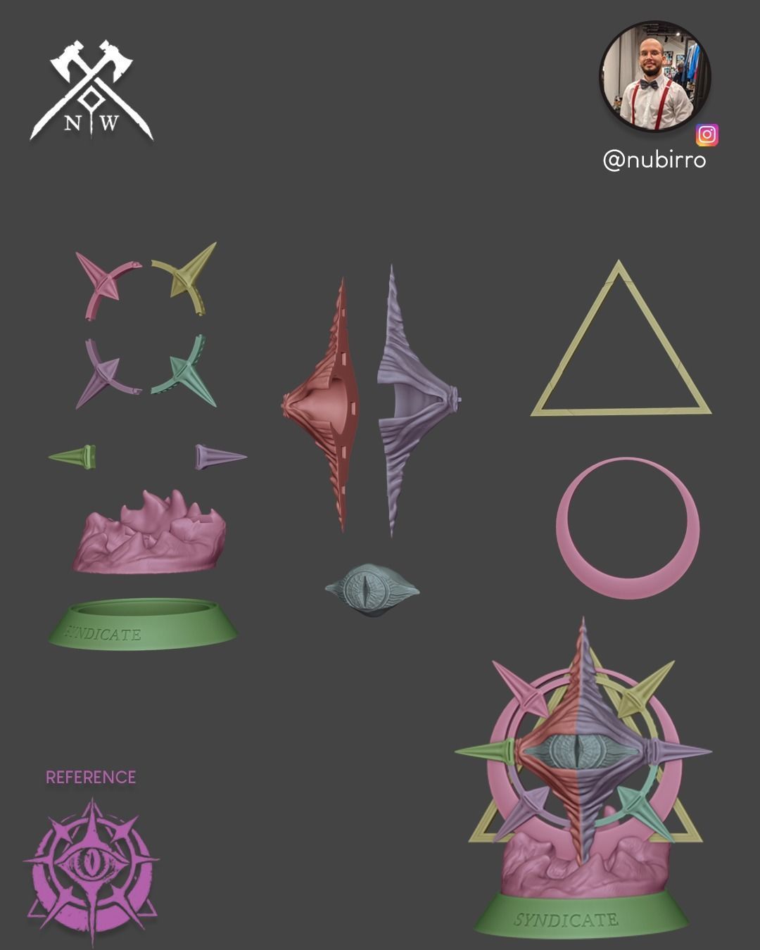 New World Syndicate 3D print model_2