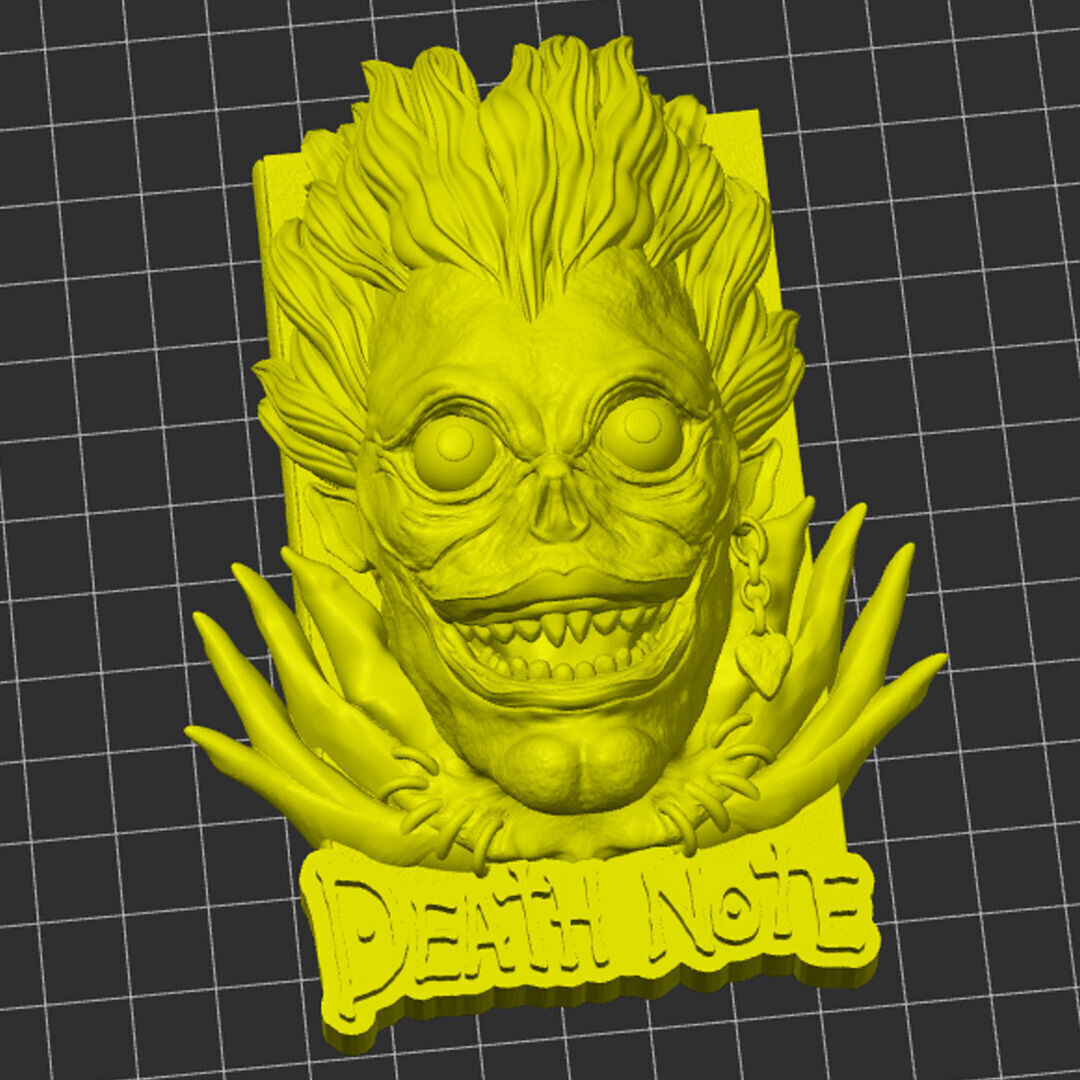 Death Note Riuk Magnet 3D model_2