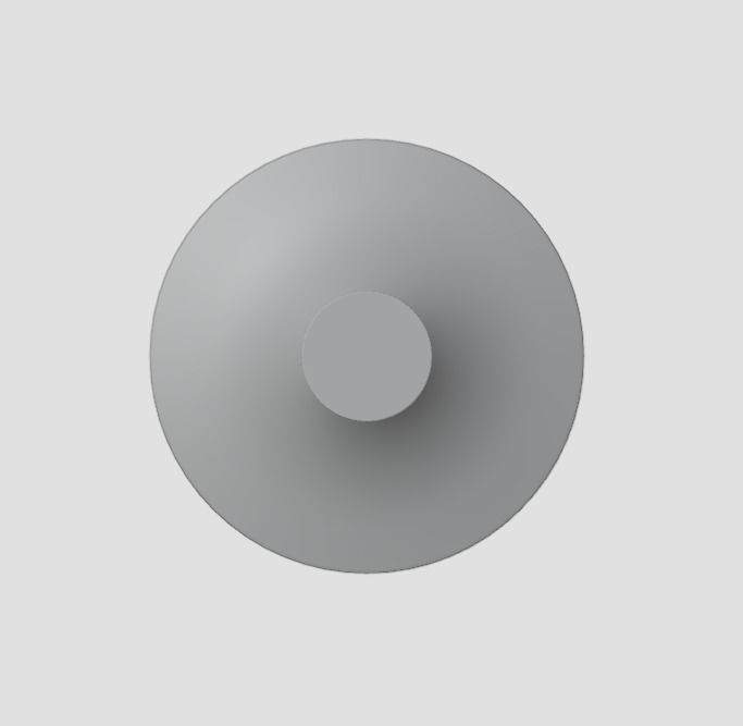 Pendant Ceiling Light P480BG Low-poly 3D model_6