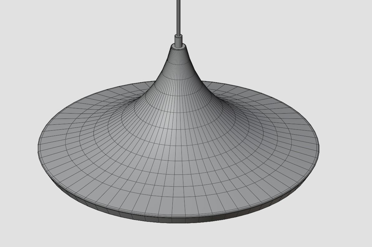 Pendant Ceiling Light P480BG Low-poly 3D model_18
