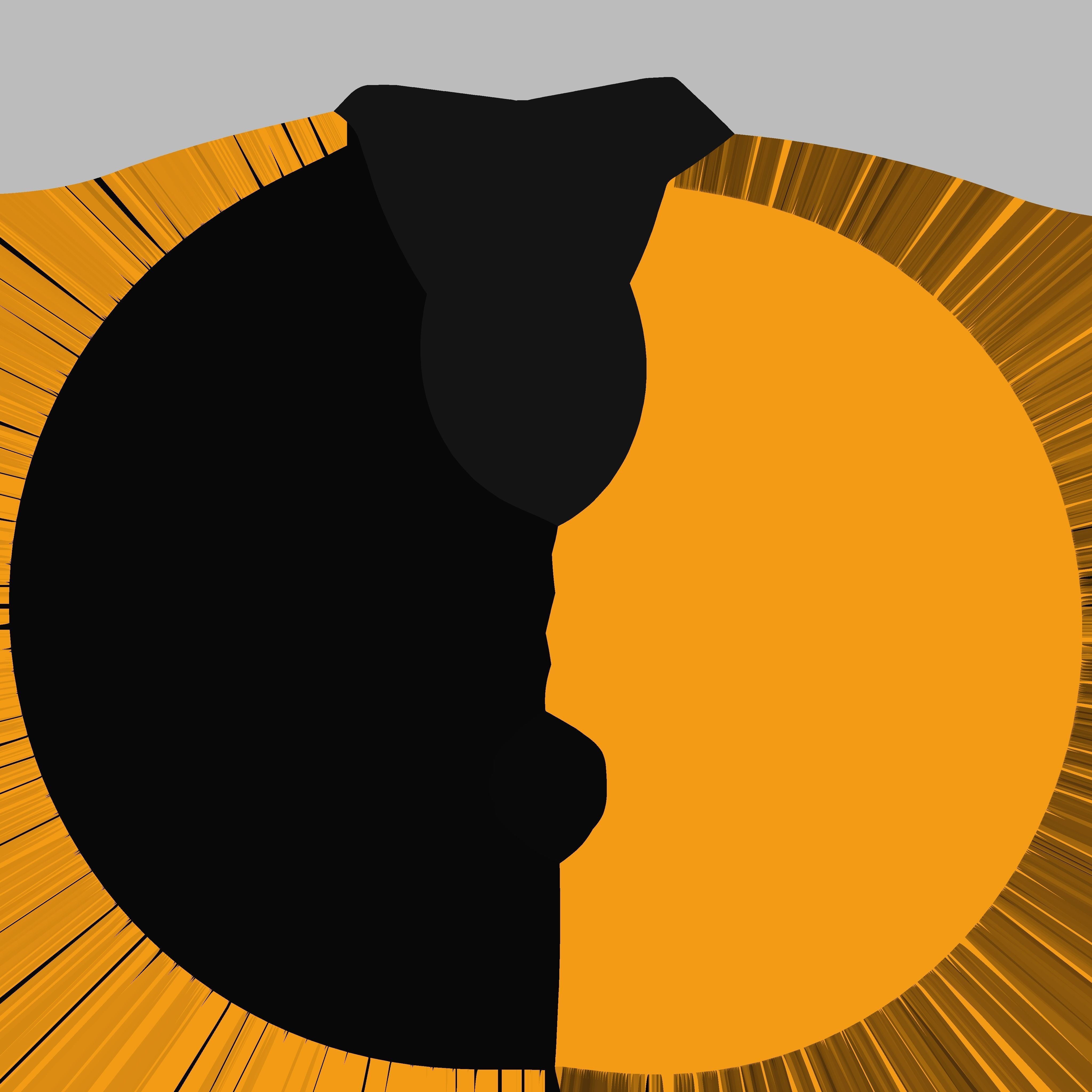 Pendant Ceiling Light P480BG Low-poly 3D model_26