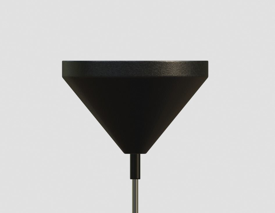 Pendant Ceiling Light P480BG Low-poly 3D model_13