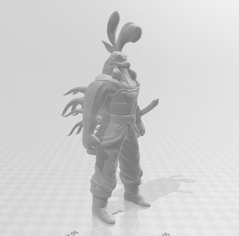 Torga 3D Model dragon ball z figure 3D print model_2