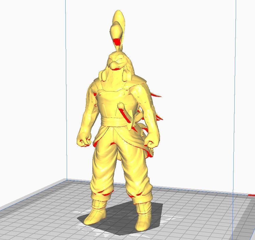 Torga 3D Model dragon ball z figure 3D print model_1