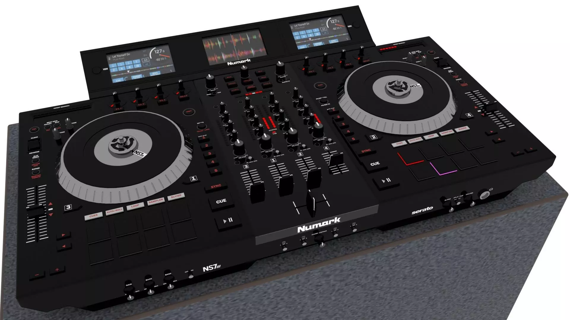 NS7 III Display Mix 3D model_0