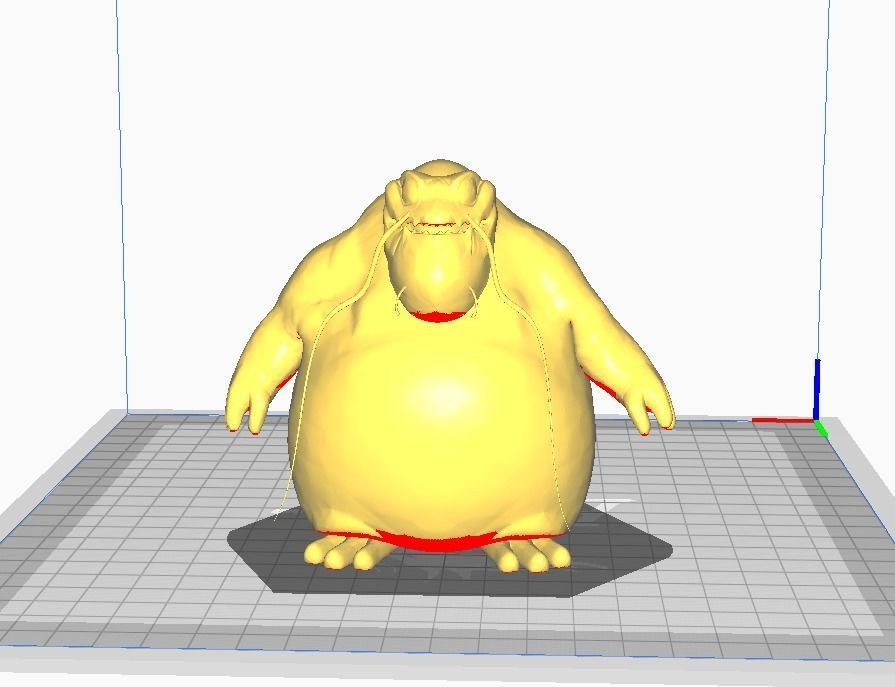 Zoonama 3D Model creature 3D print model_1