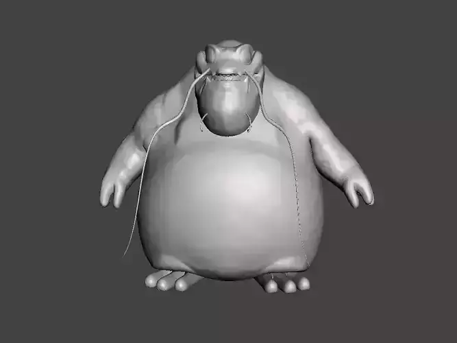 Zoonama 3D Model creature 3D print model