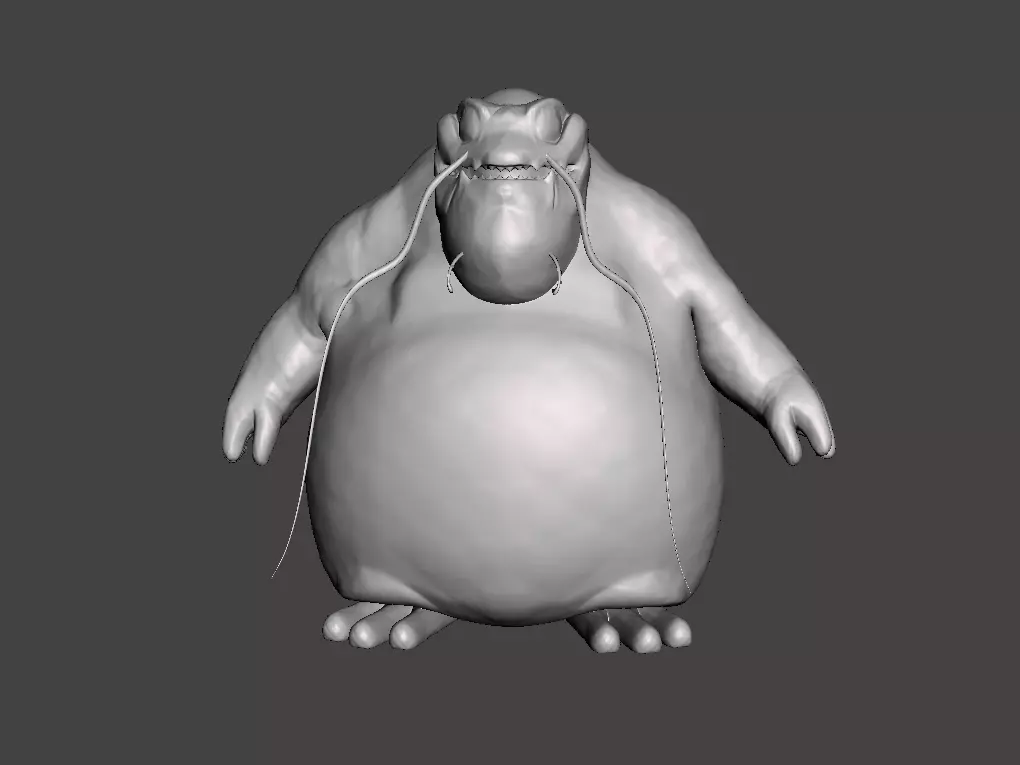 Zoonama 3D Model creature 3D print model_0