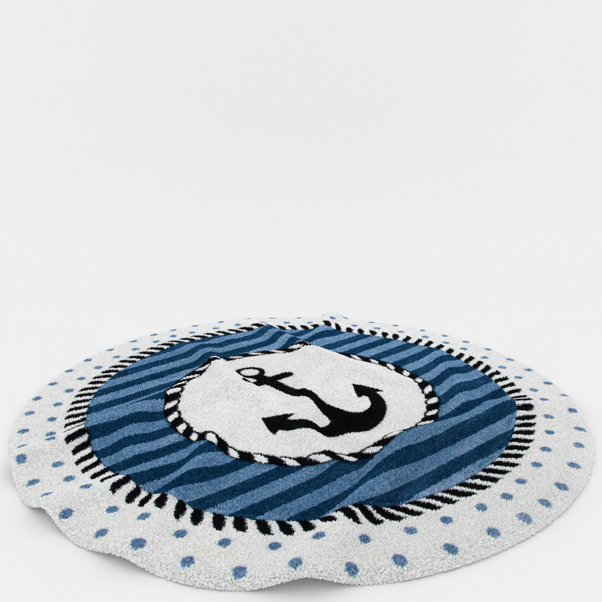 Rugs No 447 Low-poly 3D model_5