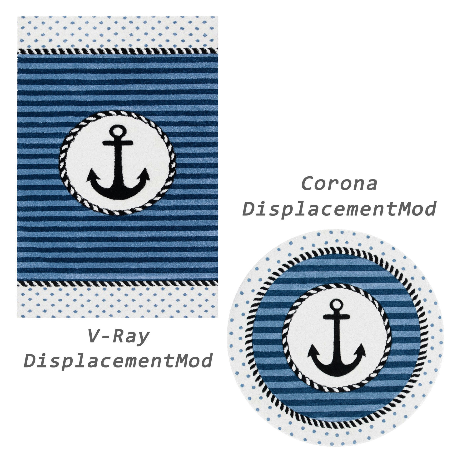 Rugs No 447 Low-poly 3D model_2