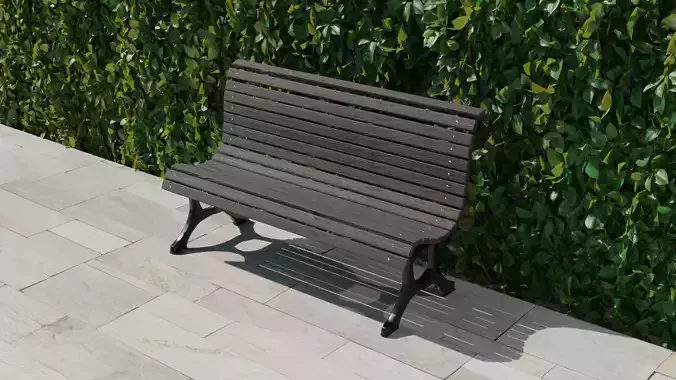 Wooden Bench