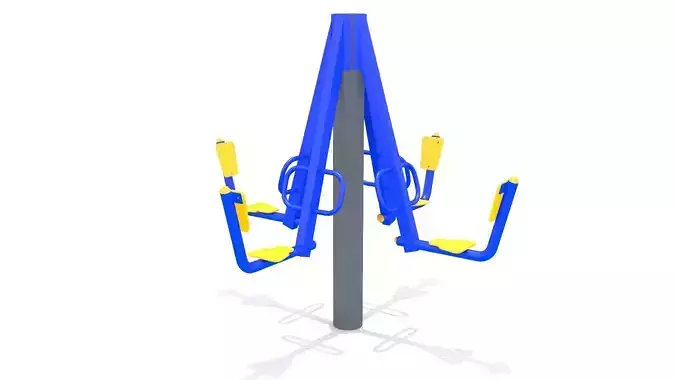 Merry Go Round Free 3D model