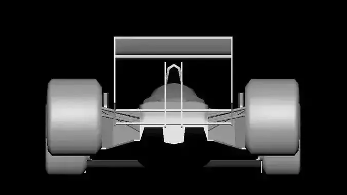 MP 4-4 Model Car Low-poly 3D model