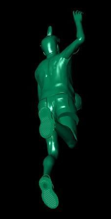 volleyball pendant 3D print model_32