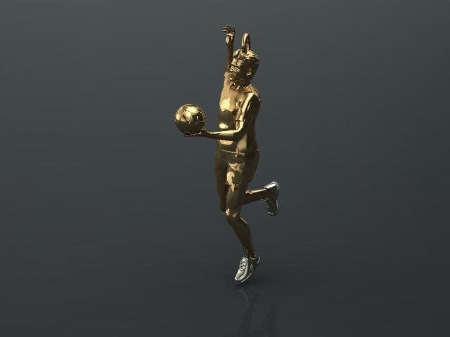 volleyball pendant 3D print model_26