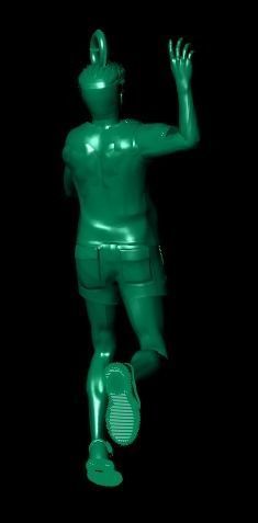 volleyball pendant 3D print model_27