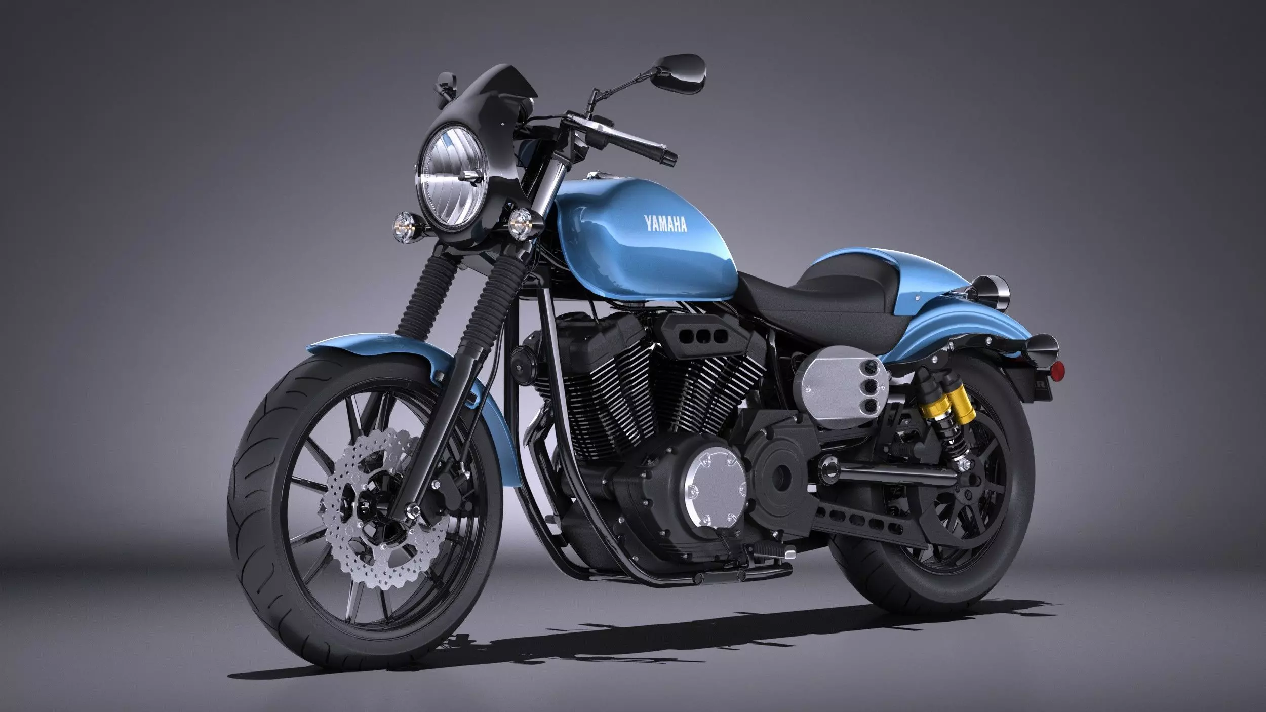 Yamaha XV950 Racer 2016 3D model