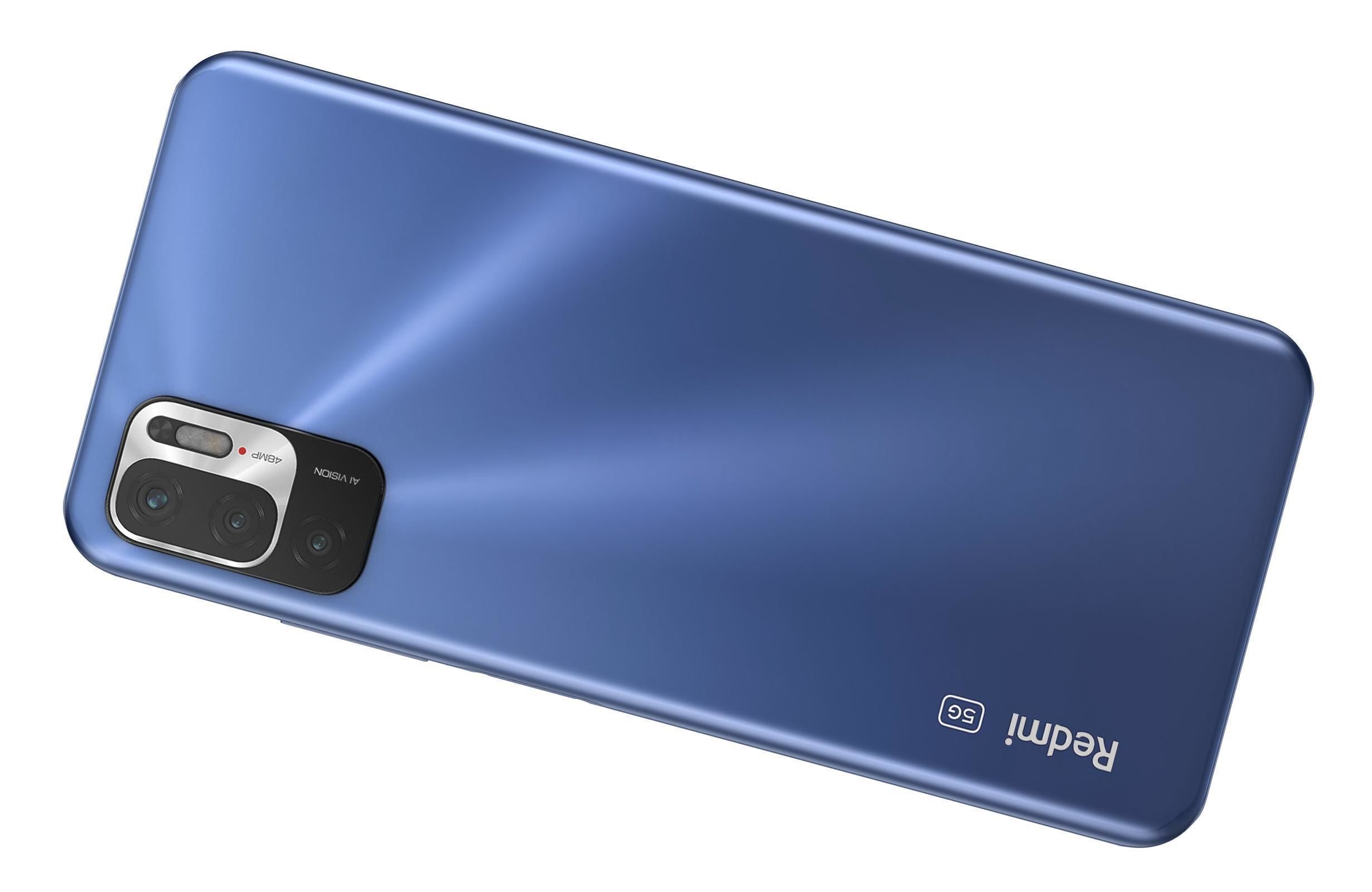 Xiaomi Redmi Note 10 5G Nighttime Blue 3D model_11
