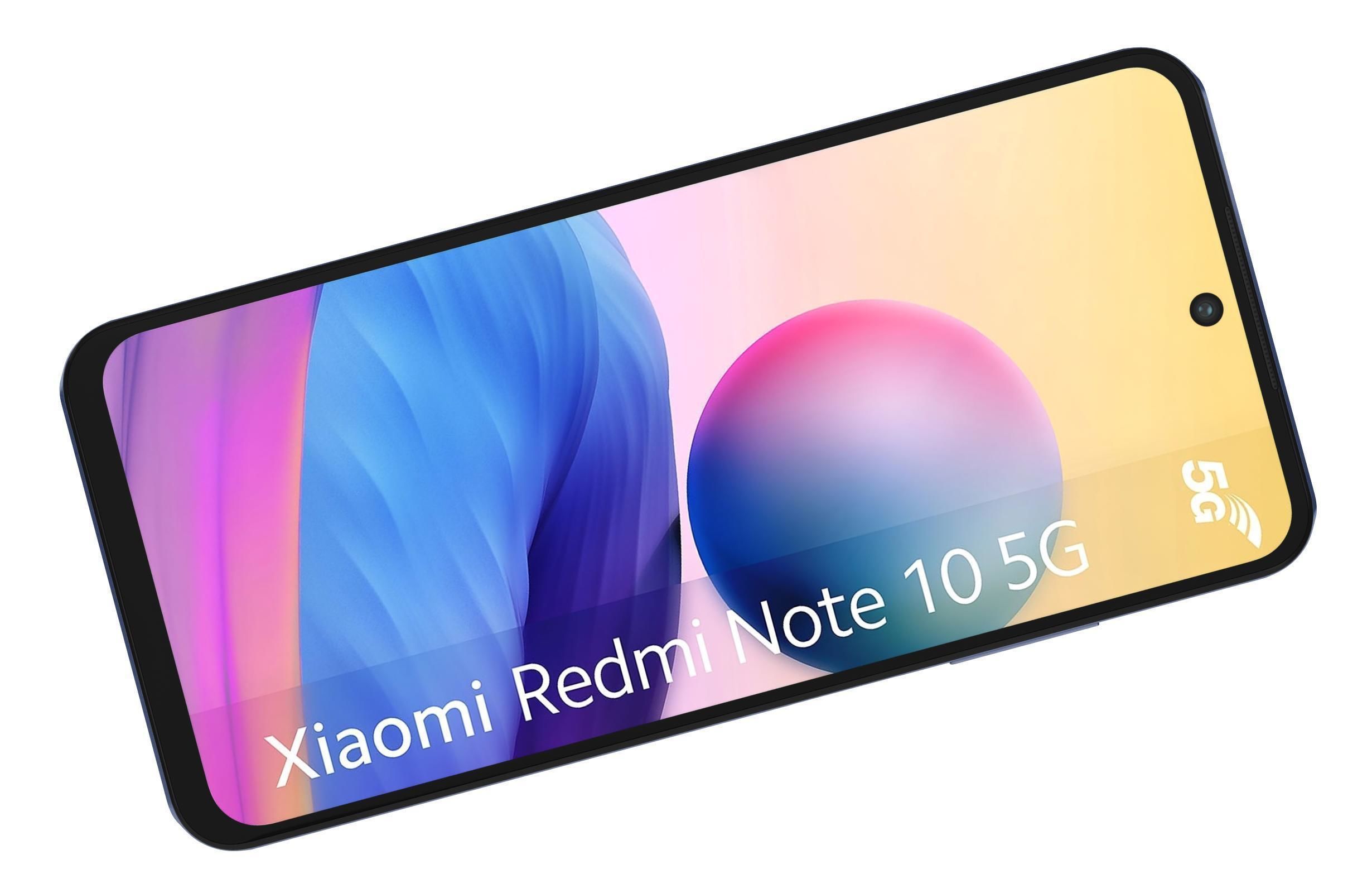 Xiaomi Redmi Note 10 5G Nighttime Blue 3D model_10