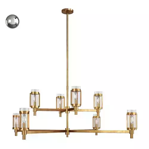 FLYNN CROSS CHANDELIER