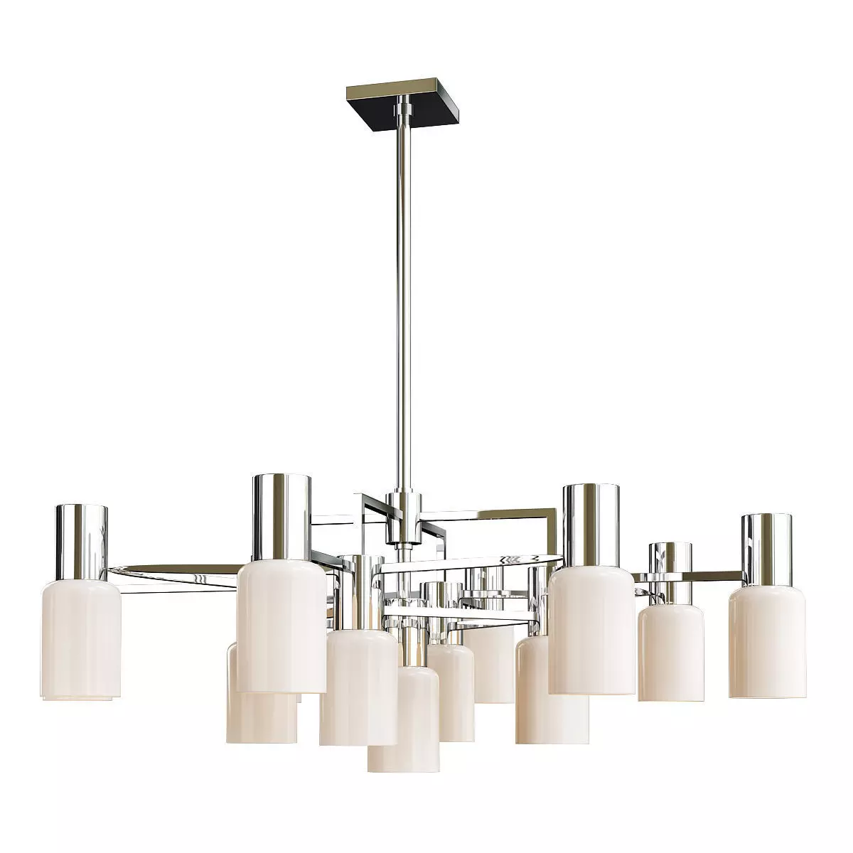 CENTERPORT CHANDELIER Low-poly 3D model