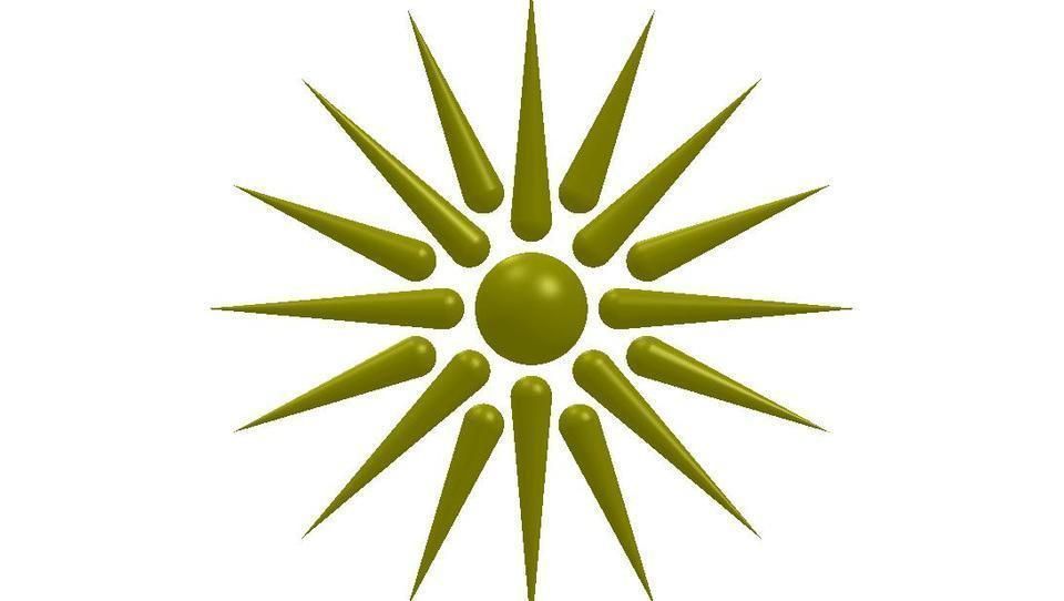 vergina sun Free 3D model_1