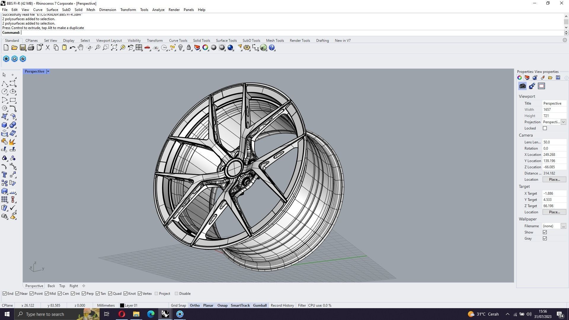 BBS FI-R 3D model_14